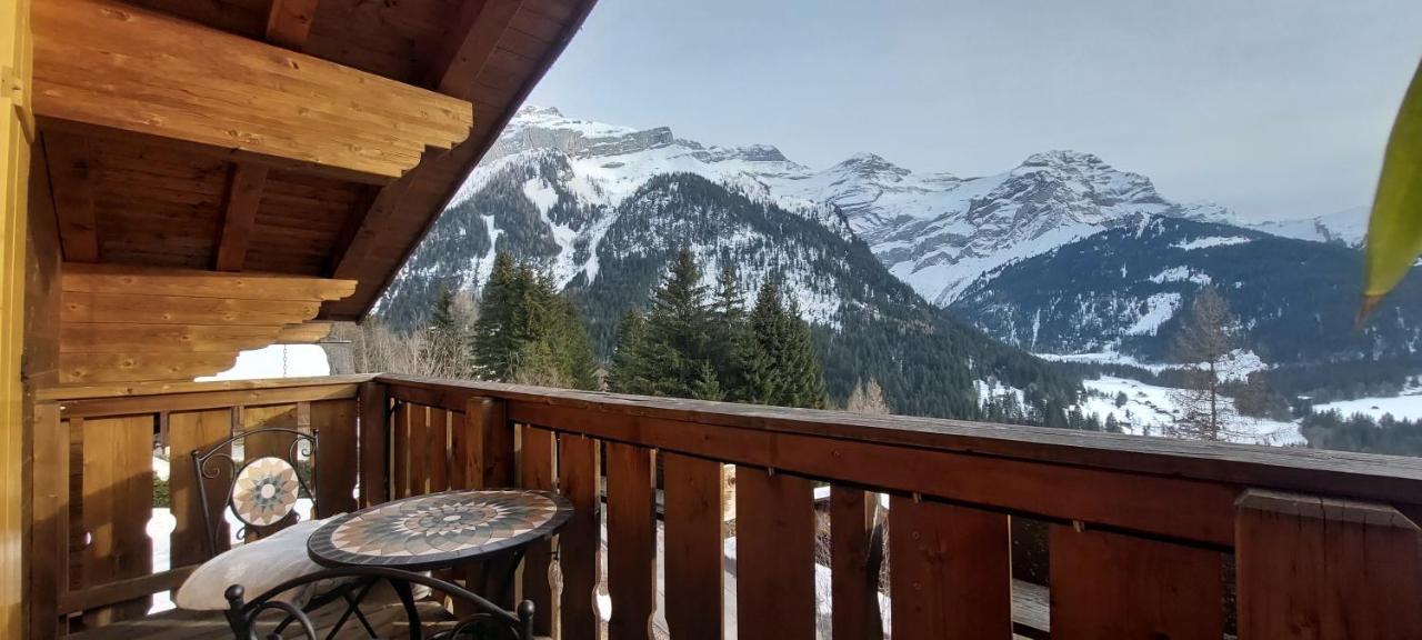 Chambre D'Hotes L'Ours Bleu Les Diablerets Eksteriør billede