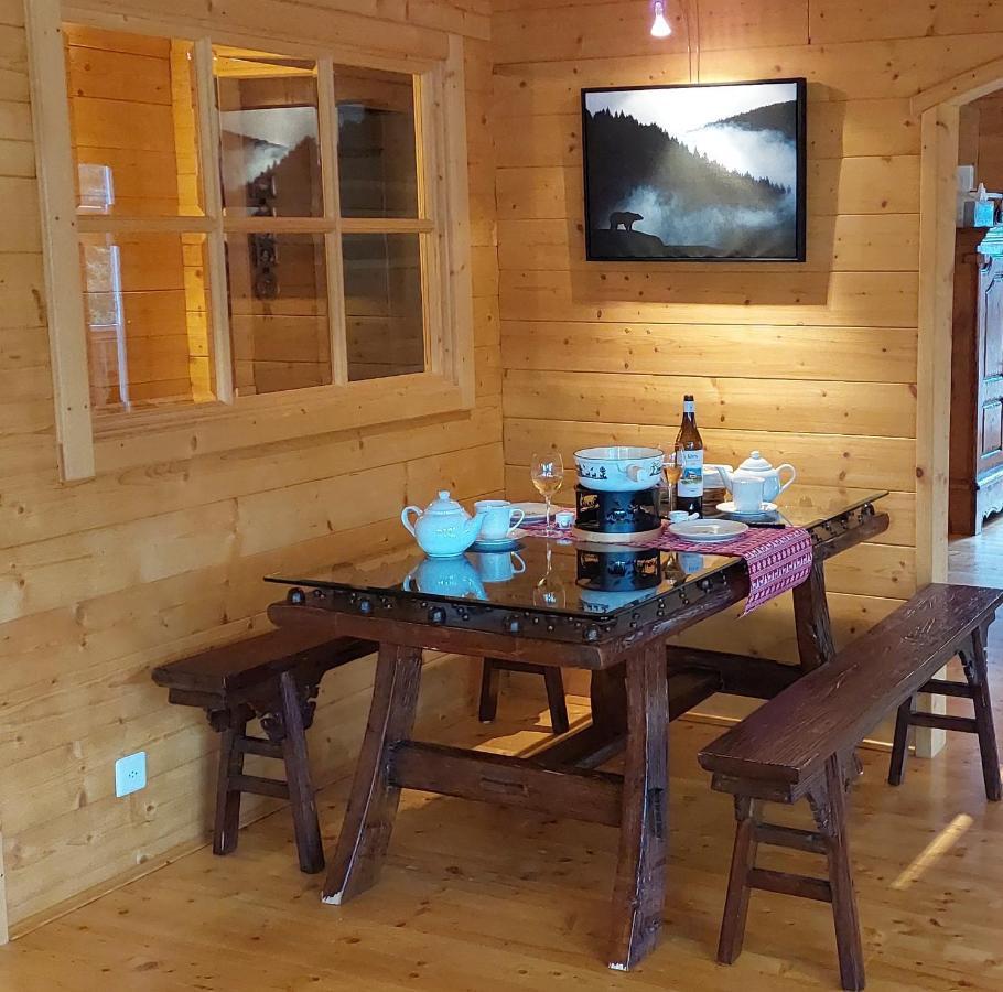 Chambre D'Hotes L'Ours Bleu Les Diablerets Eksteriør billede
