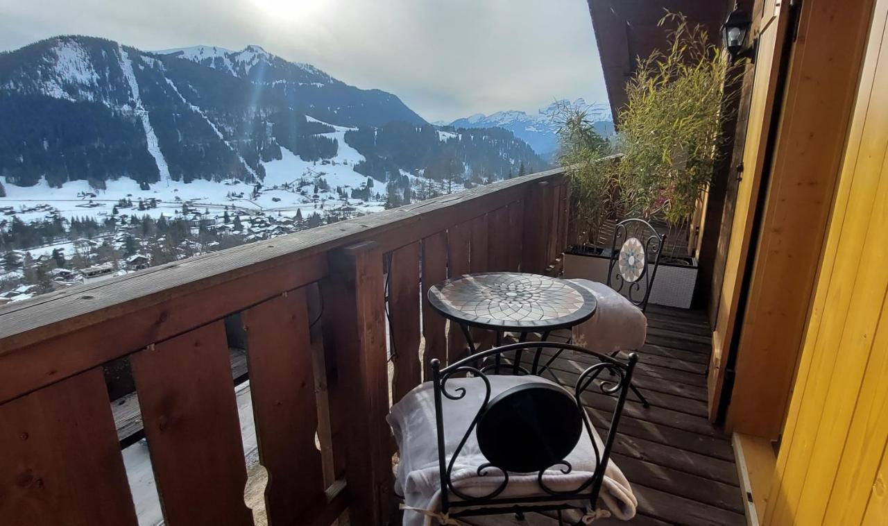 Chambre D'Hotes L'Ours Bleu Les Diablerets Eksteriør billede