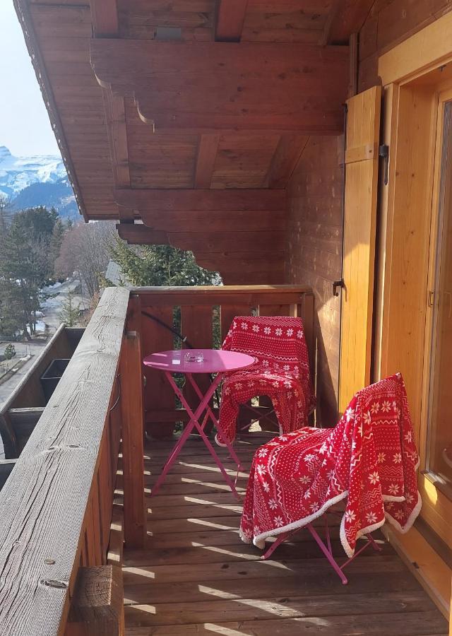 Chambre D'Hotes L'Ours Bleu Les Diablerets Eksteriør billede