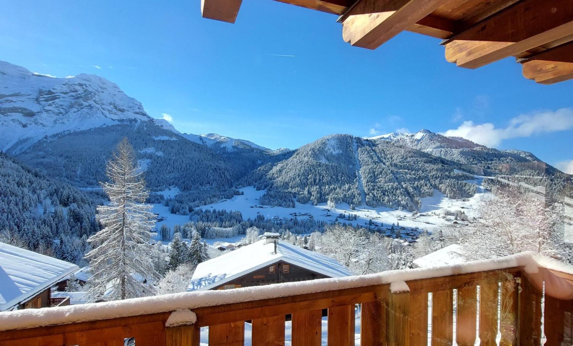 Chambre D'Hotes L'Ours Bleu Les Diablerets Eksteriør billede