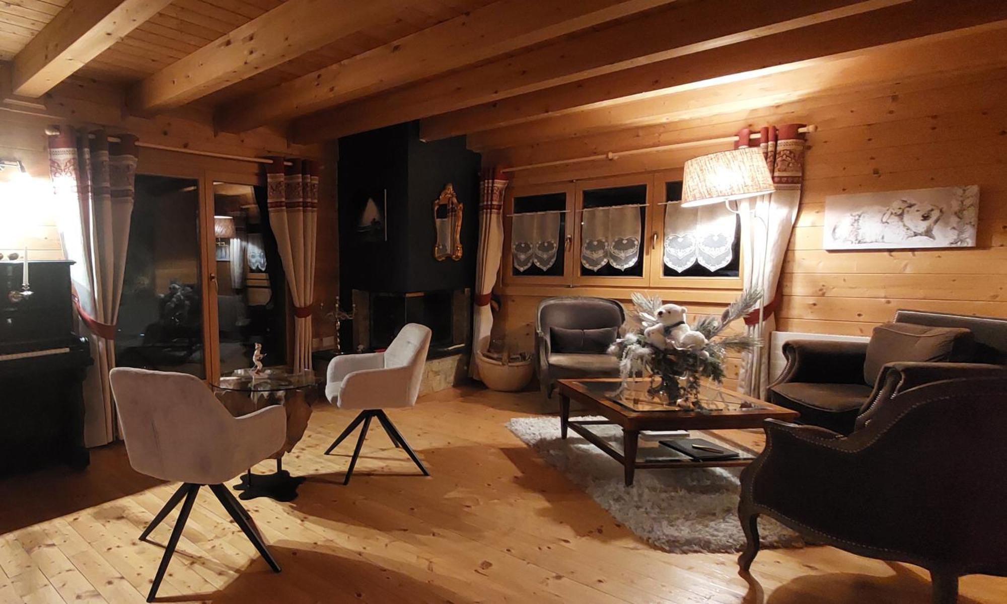 Chambre D'Hotes L'Ours Bleu Les Diablerets Eksteriør billede
