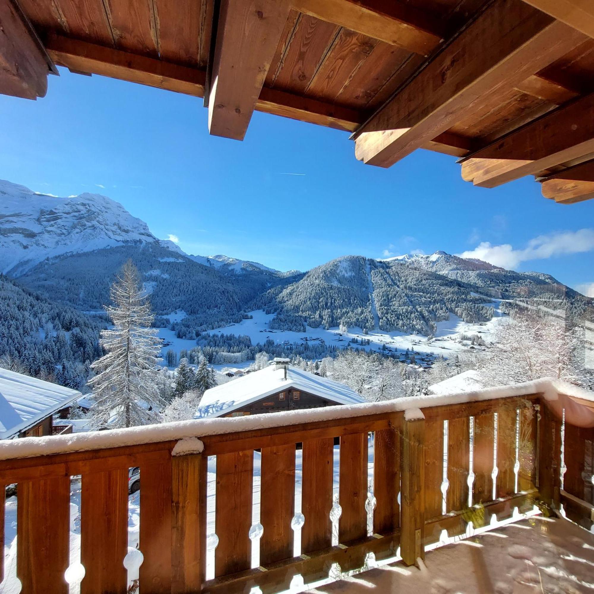 Chambre D'Hotes L'Ours Bleu Les Diablerets Eksteriør billede